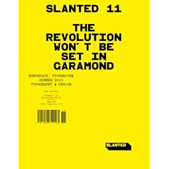 Slanted #11 - Monospace, Typewriter
