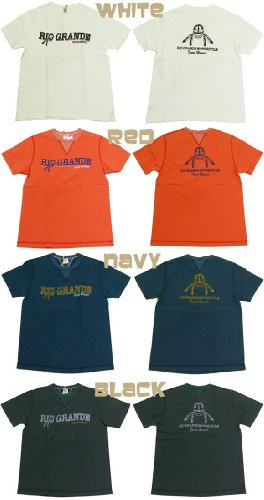 (バーンズ)BARNS 杢天竺Tシャツ「RIO GRANDE」