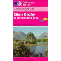 Glen Orchy and Surrounding Area (Landranger Maps)