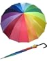 Golf Partnerschirm Schirm Regenbogen
