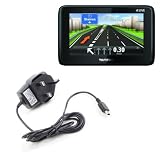 Mini USB Mains Charger for Tomtom GO LIVE 1000, Via LIVE 125, Via LIVE 120, XL LIVE IQ Routes By DURAGADGET