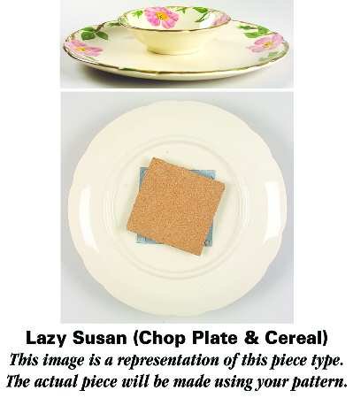 lazy susan replacement:Homer Laughlin Fiesta-Plum (Newer) Lazy Susan (Chop & Bowl) Hc, Fine China Dinnerware Images