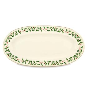 Lenox Holiday Oblong Sandwich Tray by Lenox