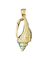 CleverEves 14K Gold Pendant Conch Shell 5.9 - Gram(s)