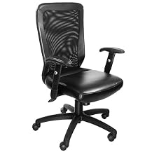 High Web-Back Leather Chair