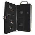 CMI Leather Wine Holder and 4-pc. Tool Set