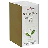 Bentley's Mint White Tea, 25-Count Boxes (Pack of 4)