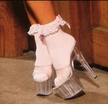 ANKLET Socks Ruffled Bow 3 COLORS Red Pink or White
