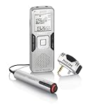 Philips LFH0885/00 Digital Voice Tracer 0882 with Plug-in Microphone/Remote Control/Case
