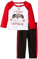 Baby Gear Baby Boys' 2 Piece Set Long Sleeve Shirt and Pants Captin