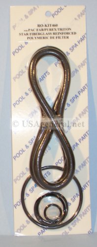 Pac Fab/Purex/Triton Star FiberglassFilter O-Ring Kit Ro-Kit 460 with Small Package of Magic Lube