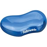 Fellowes Gel Flex Transparent Mini Wrist Rest (Blue Crystal)