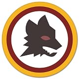 AS Roma Italia Football Calcio sticker 4" x 4"