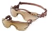 Doggles K9 Optix Sunglasses - SIZE X-SMALL - COPPER FRAME - GOLD LENS