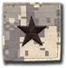 ACU Digital Camouflage GENERAL Insignia Velcro Back Patch