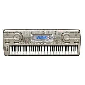 Casio WK-3800AD 76-Key Electronic Keyboard with Power Supply
