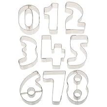 Ateco Number Stainless Steel Cutter Set