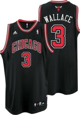 Buy Men's Chicago Bulls #3 Ben Wallace Swingman Alternate Jersey