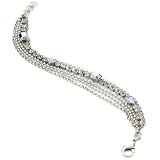 Sorrelli Chantilly Lace Multi-Strand Crystal S