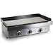Stainless Steel Gas BBQ Gas Plancha BBQ - 3 Burner BBQ Grill - All Stainless Steel