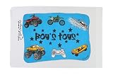 Standard Pillowcase - Boys Toys - Personalized