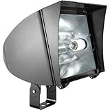 IMAGE OF RAB Lighting Flex Flood XL FXLH250TPSQ Bronze HID Floodlight 250W Metal Halide quad tap Trunnion Mount