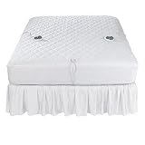 Sunbeam White Electric Mattress Pad - Full