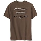 T-Shirt Brown  Your Honor Student Is Merely A Pawn In My Chihuahuas ...  Dog