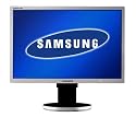 Samsung Syncmaster 225BW 22 Zoll wide screen TFT Monitor siber/schwarz DVI (Kontrast 700:1, 5Ms Reaktionszeit) (Auflösung 1680 x 1050 Bildpunkte)