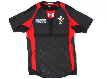 Wales RWC 2011 Authentic Away Rugby Shirt (Adult) - size Small Wales RWC 2011 Authentic Away Rugby Shirt (Adult) - size Small