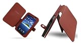 Ledertasche für Samsung Galaxy Tab, Rot (Horizontaler Typ, GT-P1000)