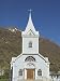 Blue Lutheran Church at Seydisfjordur Ferry Terminal Village, Polar Regions Photographic Poster Print