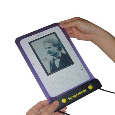 New Version TrendyDigital WaterGuard Waterproof Case for Kindle 1, 2,3 (First, Second and Third Generation Kindle), Purple