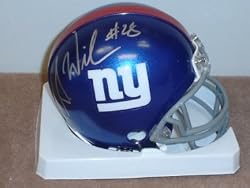 Gibril Wilson Signed New York Giants Mini Helmet