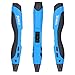 SUNLU Professional Printing 3D Pen with OLED Display,3-Dimensional Model Making,Stimulate Children's Imagination and Practical Ability(Blue)