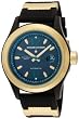 Chase-Durer Men's 990.46BE-RUBBStarburst Automatic Black Carbon Fiber Dial Watch