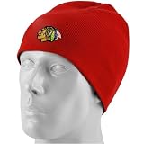 Reebok Chicago Blackhawks Red Basic Logo Skully Knit Beanie