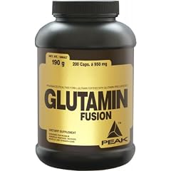 Peak Glutamin Fusion, 200 Kapseln � 950 mg, 1-er Pack (1 x 190 g)