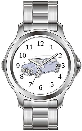 FYD Watch Man's Fashion Stainless Steel Band Watch Mini Cooper Wrist Watches