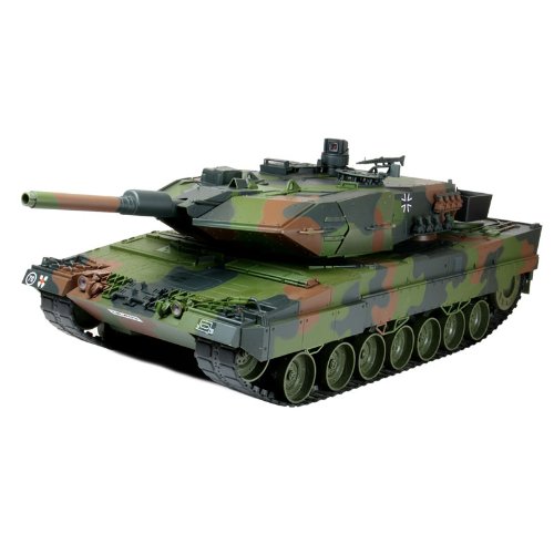 Arctic Hobby 1/16 scale Radio Control Land Rider 403 R/C German Leopard Battle Tank with 360° rotating turret & Airsoft cannon