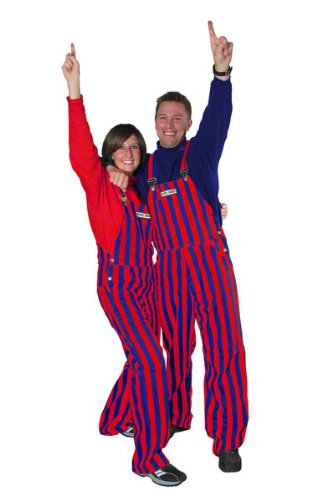 Royal/Red Game Bibs Overalls