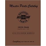 1929 1945 1946 1947 1948 CHEVROLET Parts Book List by Chevrolet