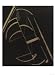 Abstract Composition with Straight Lines and Curves Giclee Poster Print