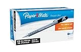 Paper Mate Flexgrip Ultra Retractable Fine Point Ballpoint Pens, 12 Black Ink Pens (9580131)