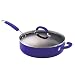 Rachael Ray Porcelain Enamel 6-qt. Saut� Pan - Blue