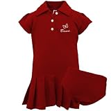 Alabama Crimson Tide Crimson Infant Pique Dress
