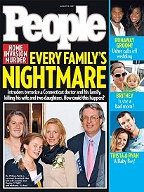 People Magazine August 2007 Home Invasion Nightmare Cover Britney Spears Usher Trista & Ryan