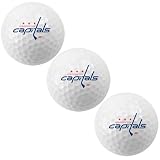 NHL McArthur Washington Capitals White 3-Pack Golf Balls