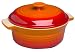 Le Creuset Stoneware Round Casserole, Volcanic, 21 cm