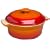 Le Creuset Stoneware Round Casserole, Volcanic, 21 cm